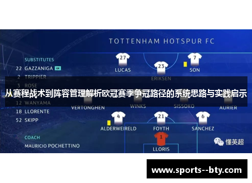 从赛程战术到阵容管理解析欧冠赛季争冠路径的系统思路与实践启示