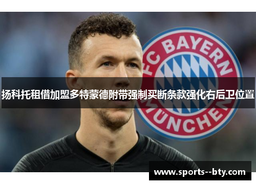 扬科托租借加盟多特蒙德附带强制买断条款强化右后卫位置 扬科托租借加盟多特蒙德附带强制买断条款强化右后卫位置